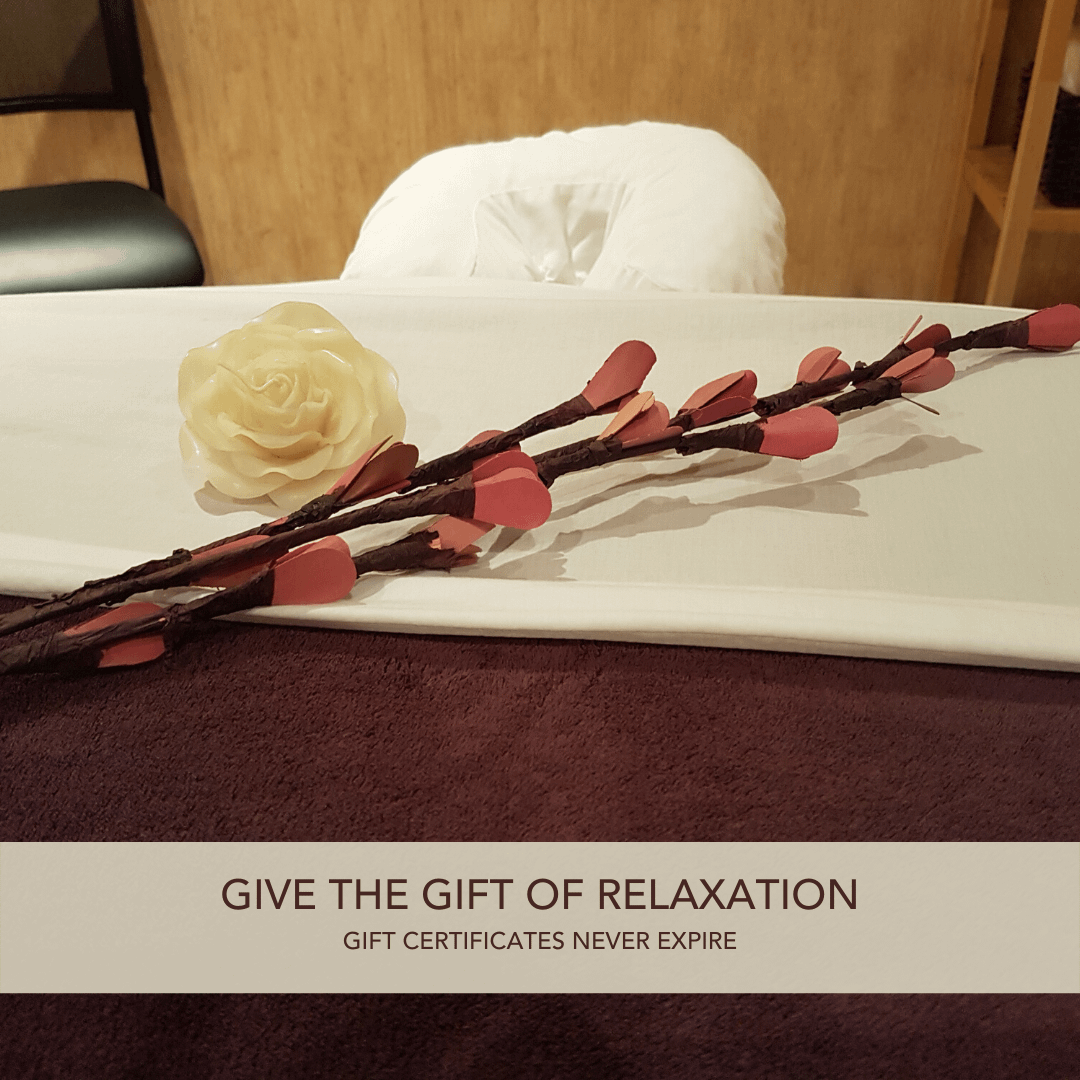 Purchase Massage Therapy Gift Certificates online in Edmonton